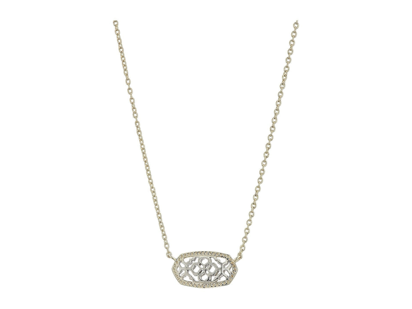 Kendra Scott Elisa Pendant Necklace - 14k Gold Plated Delicate Fashion Jewelry for Women