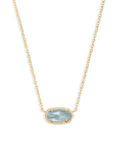 Kendra Scott Elisa Pendant Necklace - 14k Gold Plated Delicate Fashion Jewelry for Women