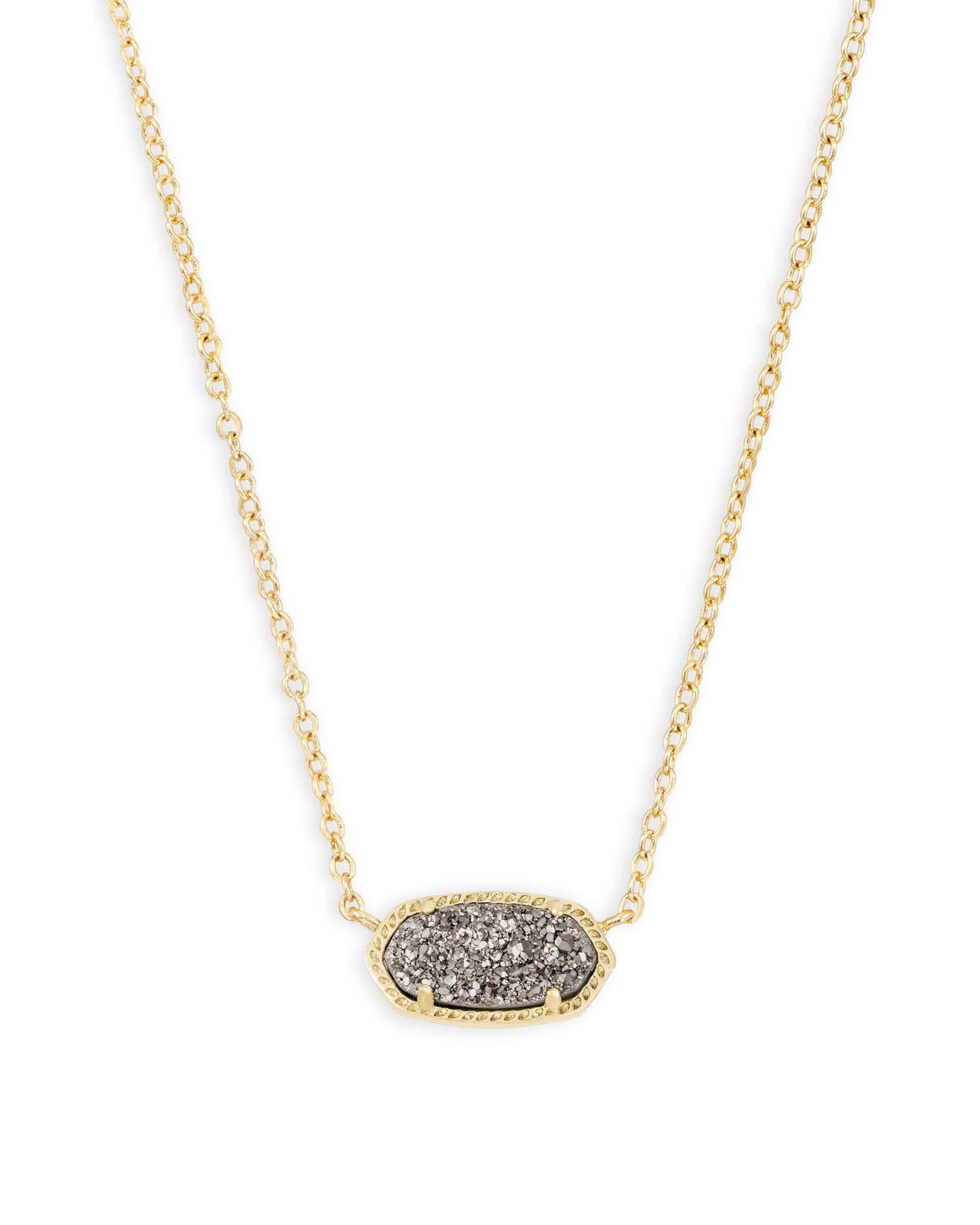 Kendra Scott Elisa Pendant Necklace - 14k Gold Plated Delicate Fashion Jewelry for Women