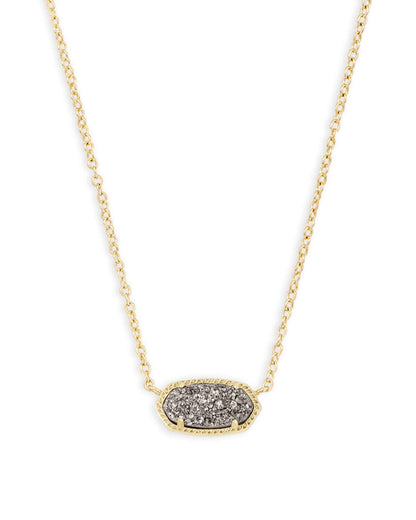 Kendra Scott Elisa Pendant Necklace - 14k Gold Plated Delicate Fashion Jewelry for Women