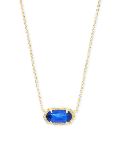 Kendra Scott Elisa Pendant Necklace - 14k Gold Plated Delicate Fashion Jewelry for Women