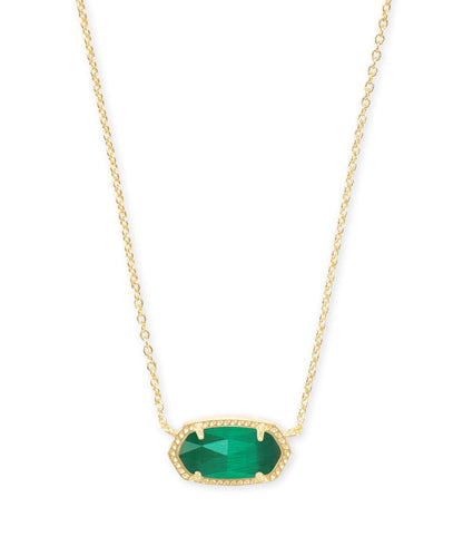 Kendra Scott Elisa Pendant Necklace - 14k Gold Plated Delicate Fashion Jewelry for Women