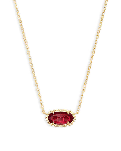 Kendra Scott Elisa Pendant Necklace - 14k Gold Plated Delicate Fashion Jewelry for Women