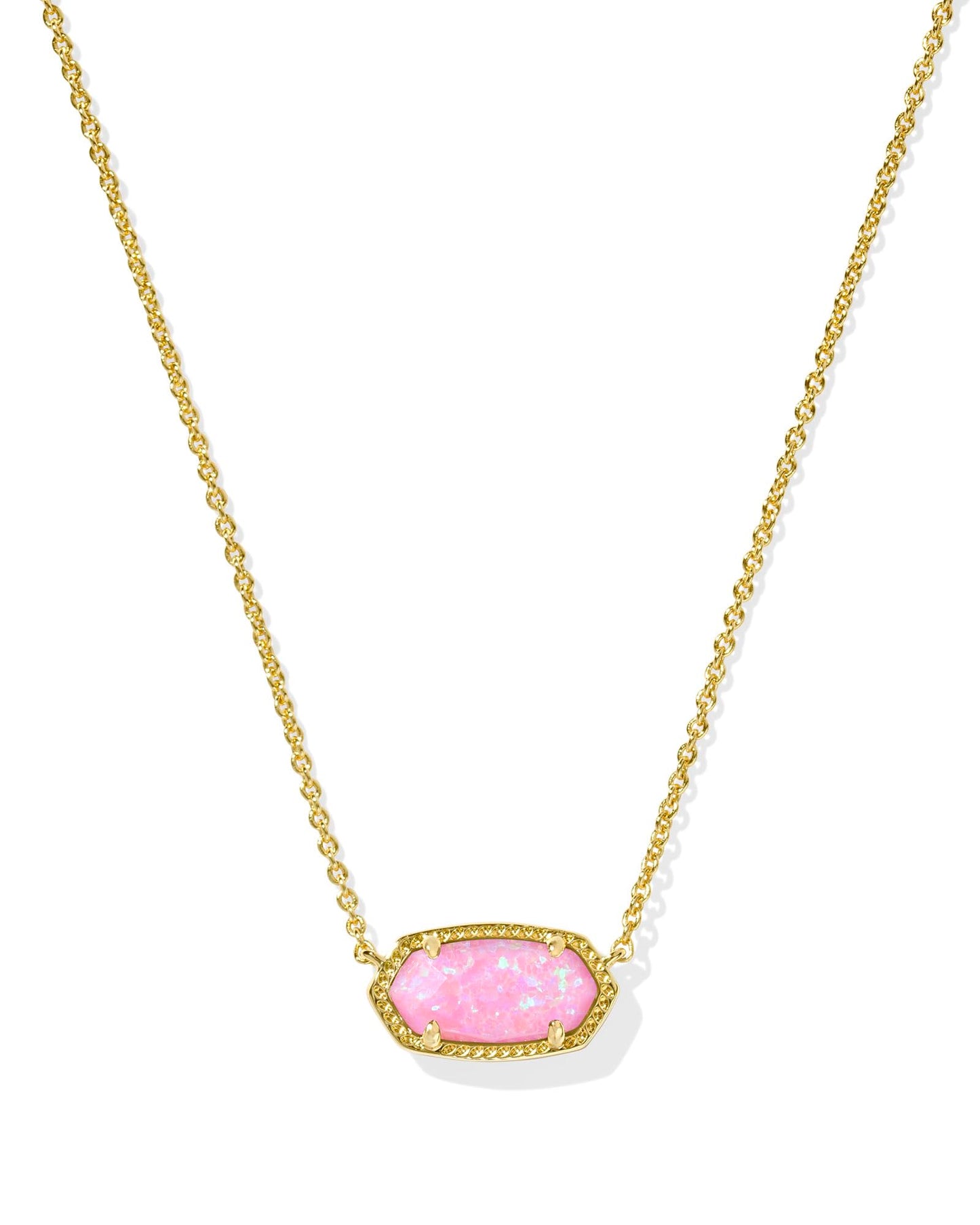 Kendra Scott Elisa Pendant Necklace - 14k Gold Plated Delicate Fashion Jewelry for Women