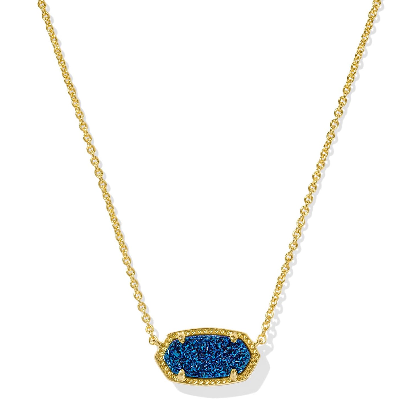 Kendra Scott Elisa Pendant Necklace - 14k Gold Plated Delicate Fashion Jewelry for Women