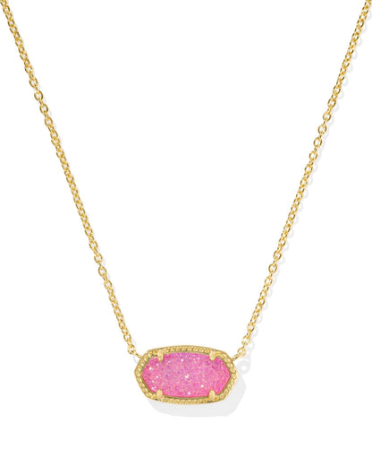 Kendra Scott Elisa Pendant Necklace - 14k Gold Plated Delicate Fashion Jewelry for Women