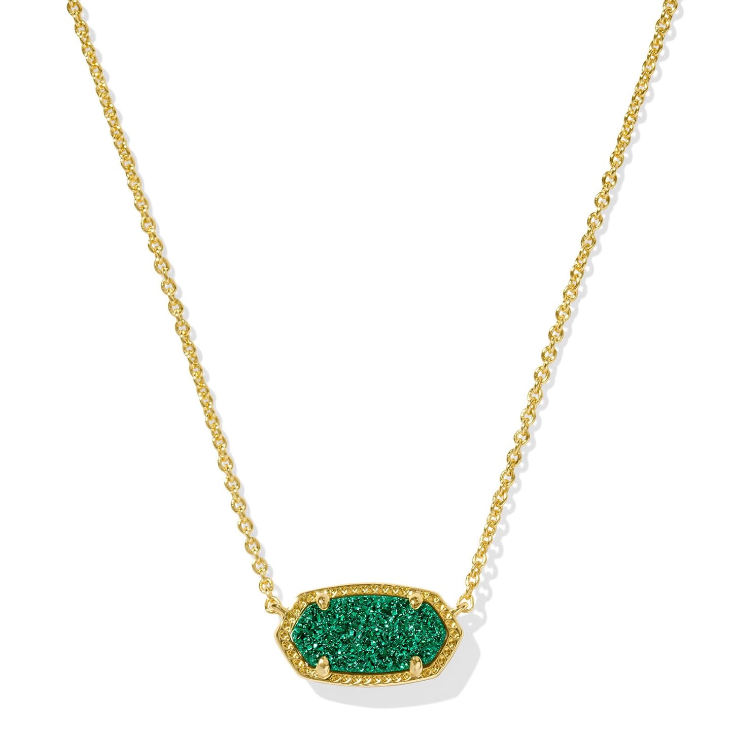 Kendra Scott Elisa Pendant Necklace - 14k Gold Plated Delicate Fashion Jewelry for Women