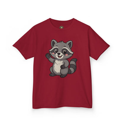 Cute Raccoon Kids T-Shirt, Fun Animal Graphic Tee for Boys and Girls, Birthday Gift, Playful Party Wear, Everyday Casual Shirt, Nature [...]