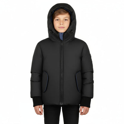 Pramie Blue Contrast Jacket (18M–16Y) | Stylish Kids’ Outerwear