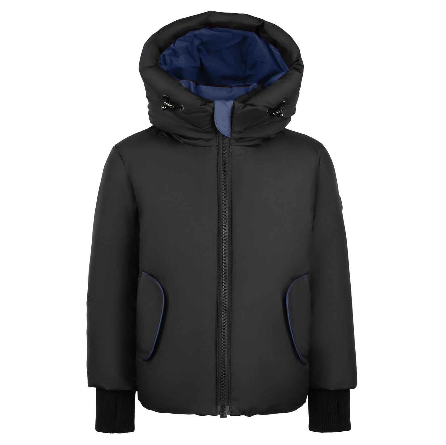 Pramie Blue Contrast Jacket (18M–16Y) | Stylish Kids’ Outerwear