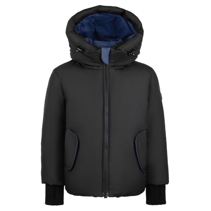 Pramie Blue Contrast Jacket (18M–16Y) | Stylish Kids’ Outerwear