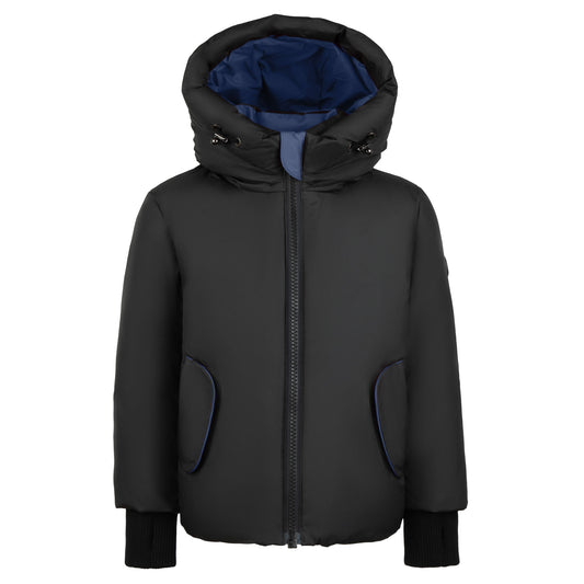 Pramie Blue Contrast Jacket (18M–16Y) | Stylish Kids’ Outerwear