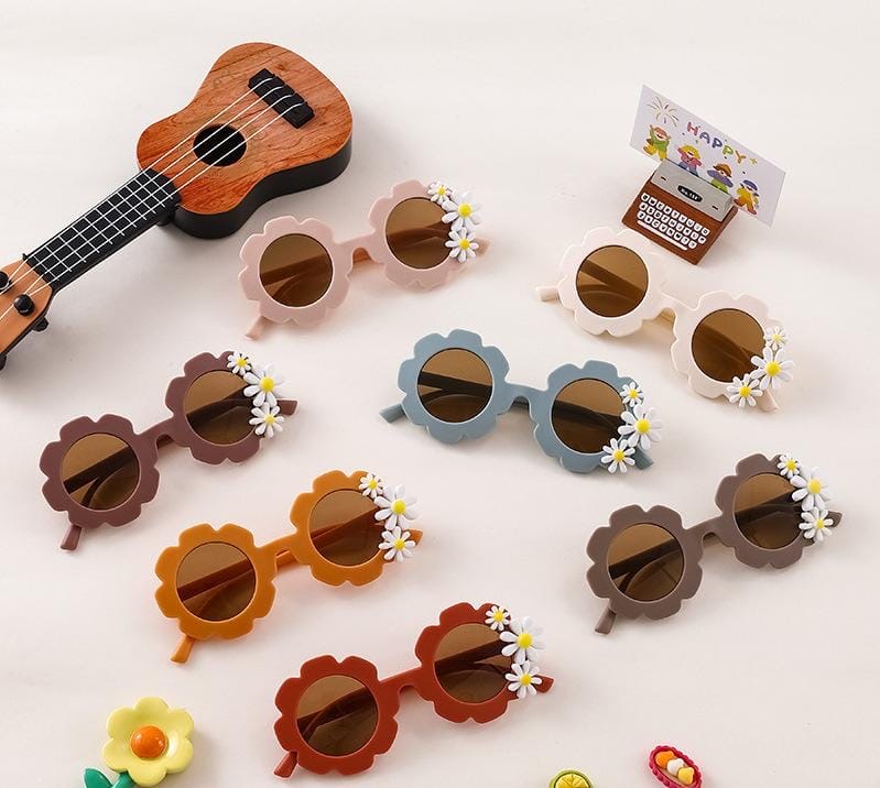 Retro Flower-Shaped Shades for Kids | Daisy Bloom