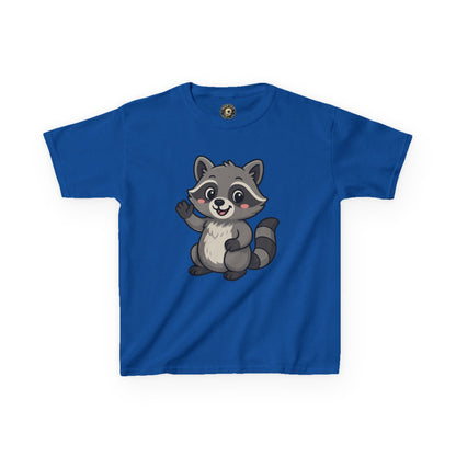 Cute Raccoon Kids T-Shirt, Fun Animal Graphic Tee for Boys and Girls, Birthday Gift, Playful Party Wear, Everyday Casual Shirt, Nature [...]