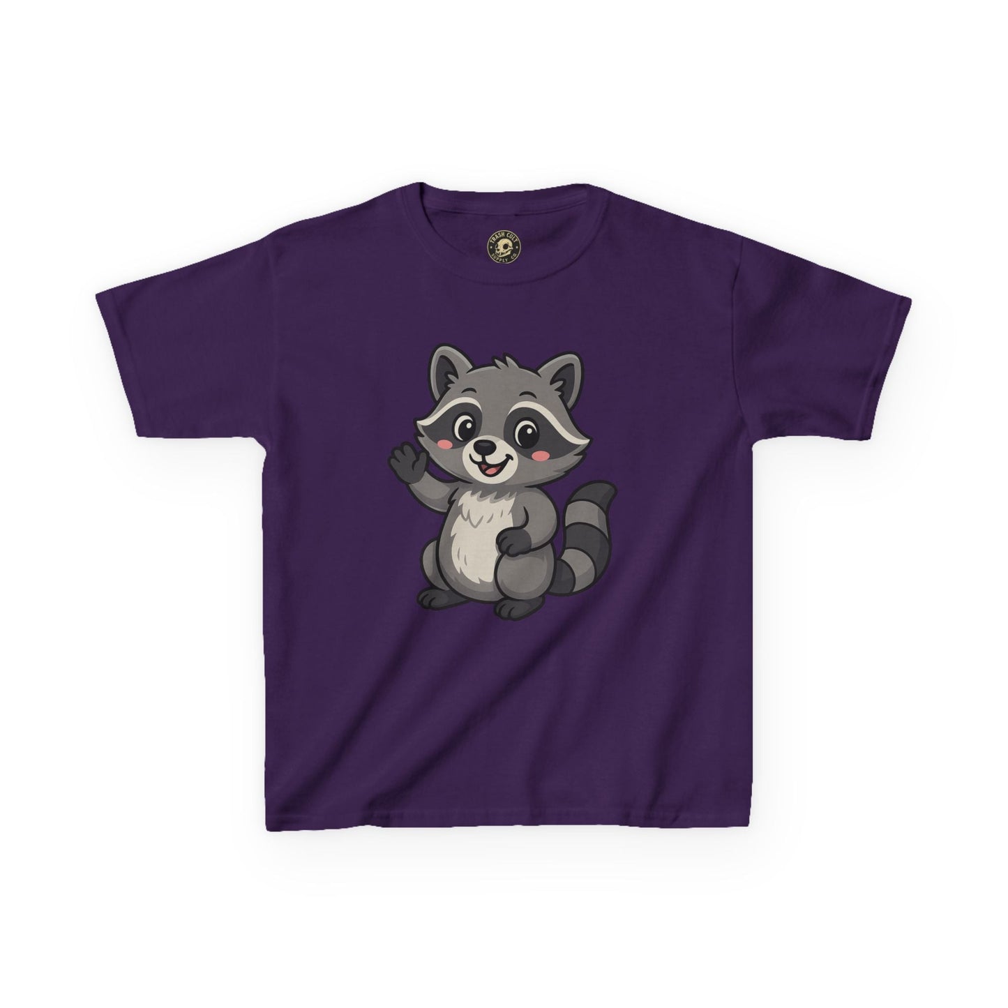 Cute Raccoon Kids T-Shirt, Fun Animal Graphic Tee for Boys and Girls, Birthday Gift, Playful Party Wear, Everyday Casual Shirt, Nature [...]