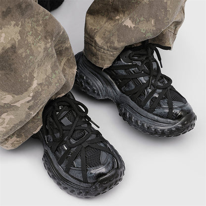 S8888 Black Tire Sneakers