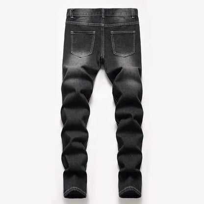 FREDD MARSHALL Boy's Skinny Fit Ripped Destroyed Distressed Fashion Kids Denim Jeans Pants