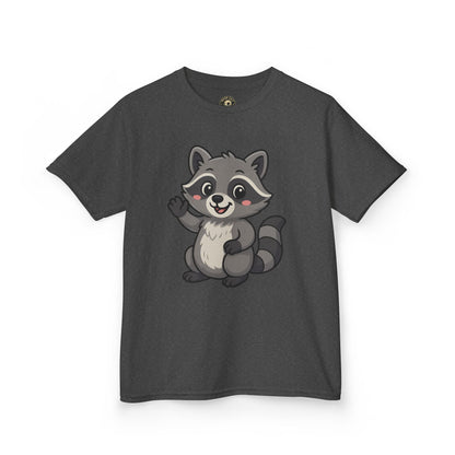 Cute Raccoon Kids T-Shirt, Fun Animal Graphic Tee for Boys and Girls, Birthday Gift, Playful Party Wear, Everyday Casual Shirt, Nature [...]