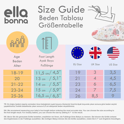 Teddy Baby Booties House Slippers, Non-Slip Sole, Organic Cotton Lining, Home Nursery Shoes, Beige