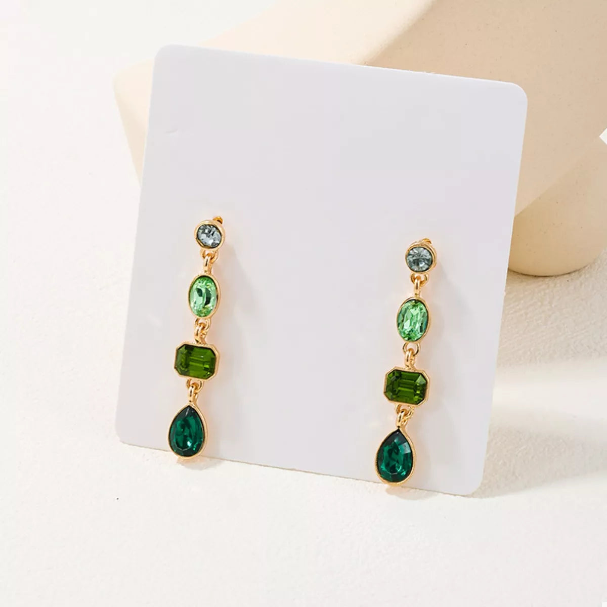 18K Gold-Plated Drop Earrings