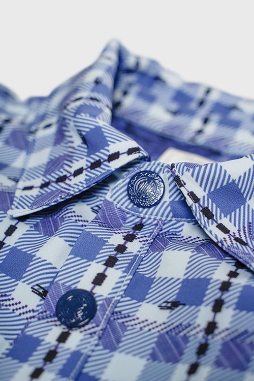 Eternal Plaid Long Sleeve Button Up Shirt