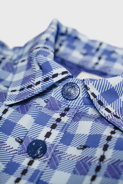 Eternal Plaid Long Sleeve Button Up Shirt