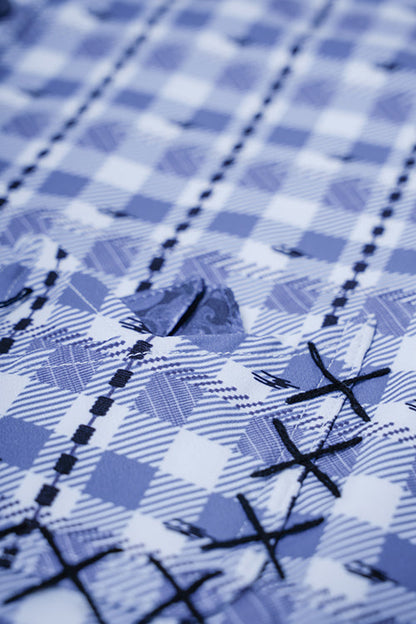 Eternal Plaid Long Sleeve Button Up Shirt