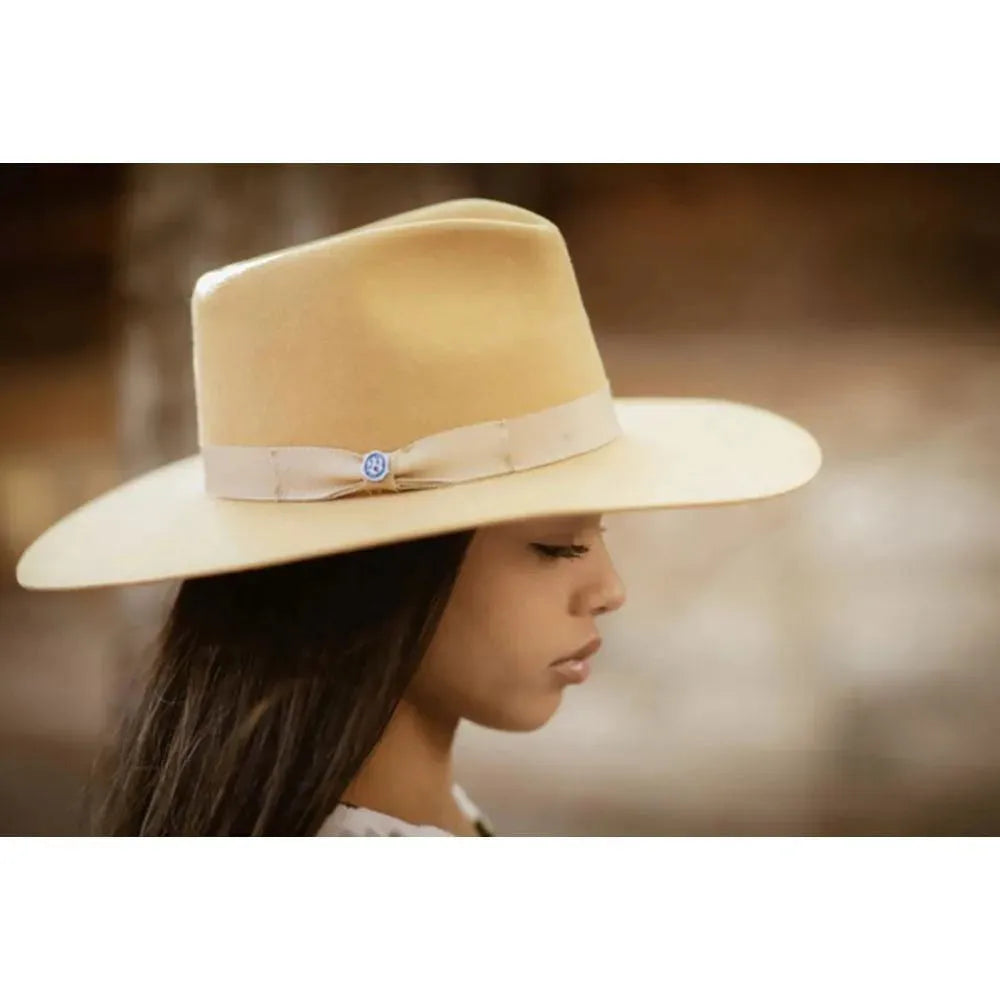 Biltmore Celebration - Wide Brim Premium Wool Felt Fedora Hat (Closeout)