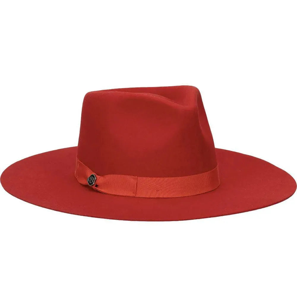 Biltmore Celebration - Wide Brim Premium Wool Felt Fedora Hat (Closeout)