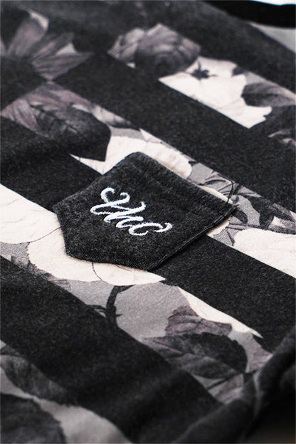 Flower Era Striped Pullover Crewneck