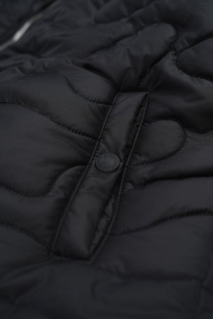 Camouflage Shearling Puffer Jacket