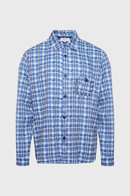 Eternal Plaid Long Sleeve Button Up Shirt