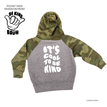 Be Kind Bruh - It's Cool to Be Kind (pf & b) - Child HOODIE