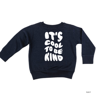 Be Kind Bruh - It's Cool to Be Kind (pf & b) - Child Sweater