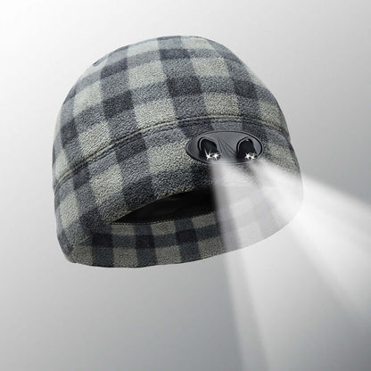 POWERCAP 35/55 Fleece LED Beanie Hat With Lights