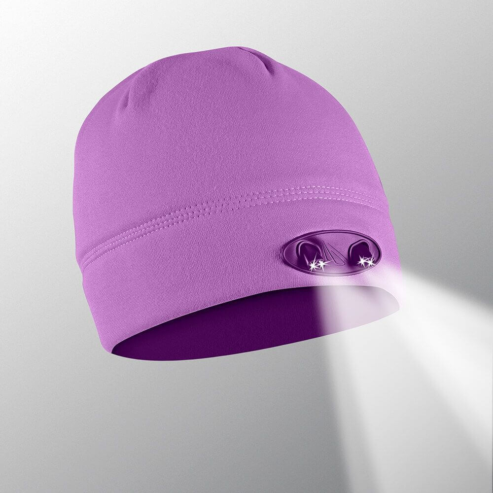 POWERCAP 35/55 Fleece LED Beanie Hat With Lights