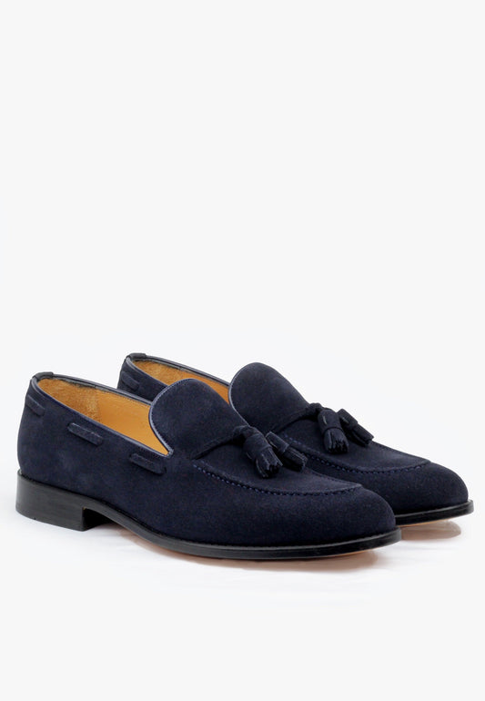 Cambridge Tassel Loafer Navy