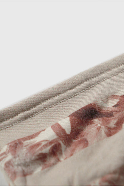 Flower Era Striped Pullover Crewneck