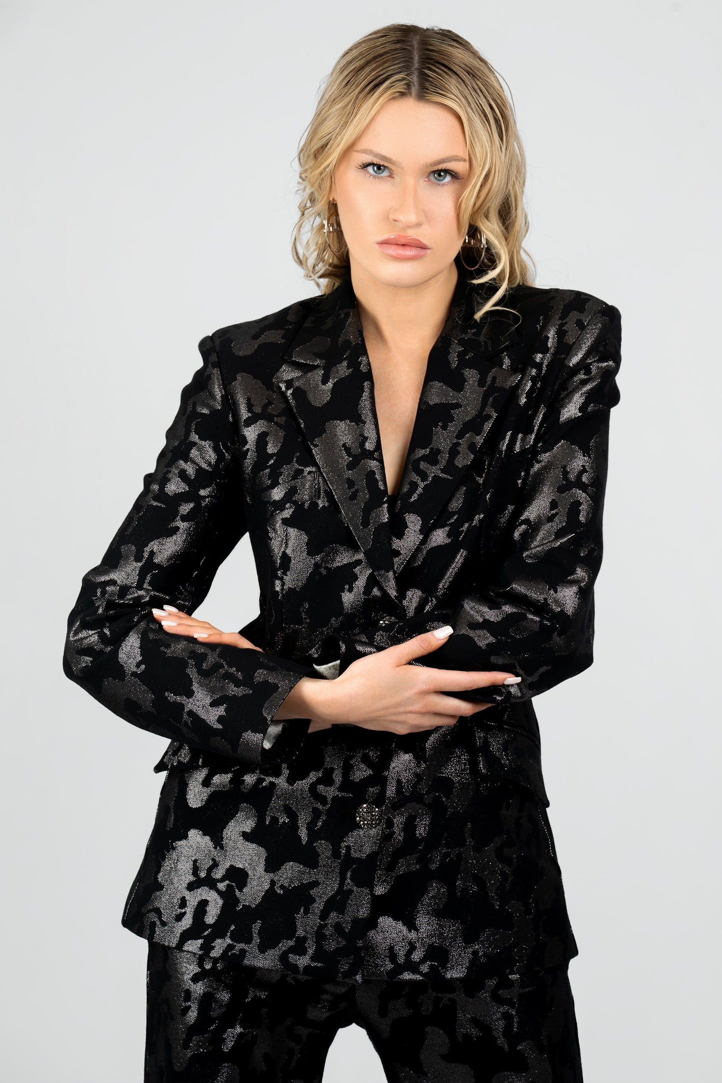 Daya Camo Suit Blazer