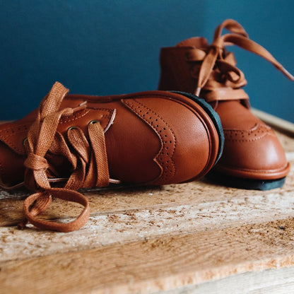 Waterproof Ankle Boots for Kids | Chestnut Color