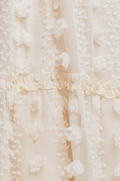 CLOUD NINE GOWN WOVEN ANKLE DRESS