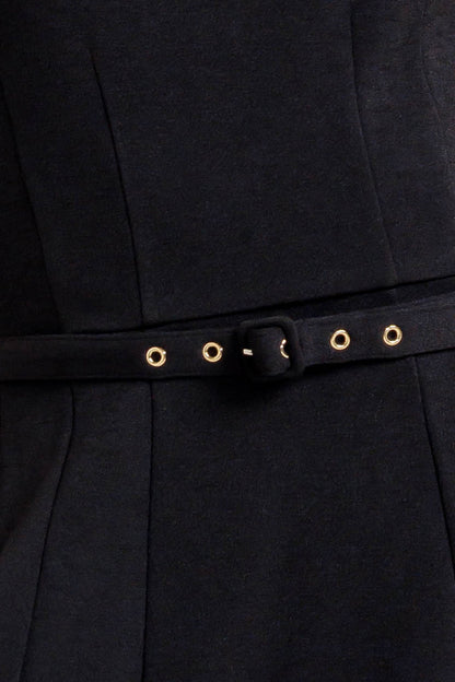 MODERN MONA WOVEN MIDI DRESS