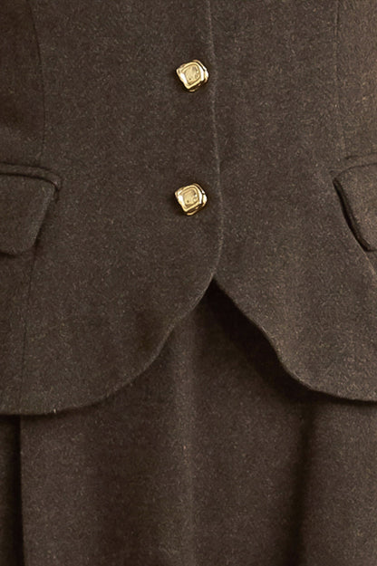 HERITAGE TAILOR WOVEN MIDI DRESS