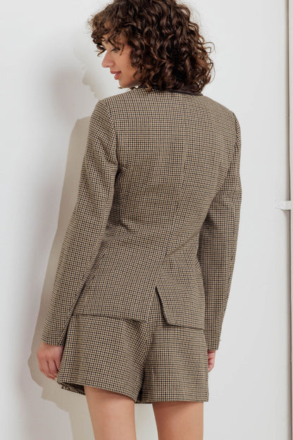 PREPPY EDGE WOVEN JACKET