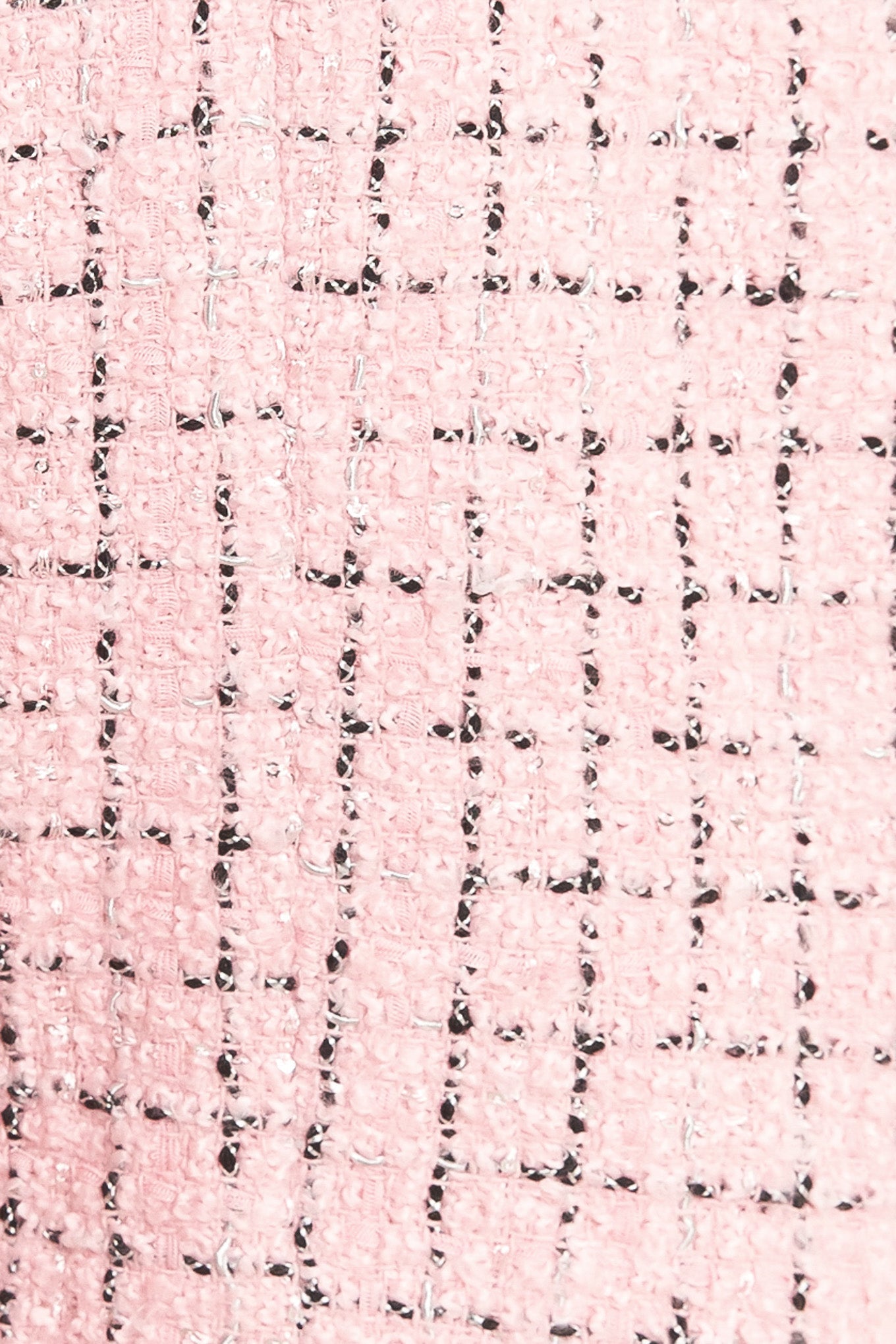 ROSÉ EDGE ENSEMBLE TWEED VEST