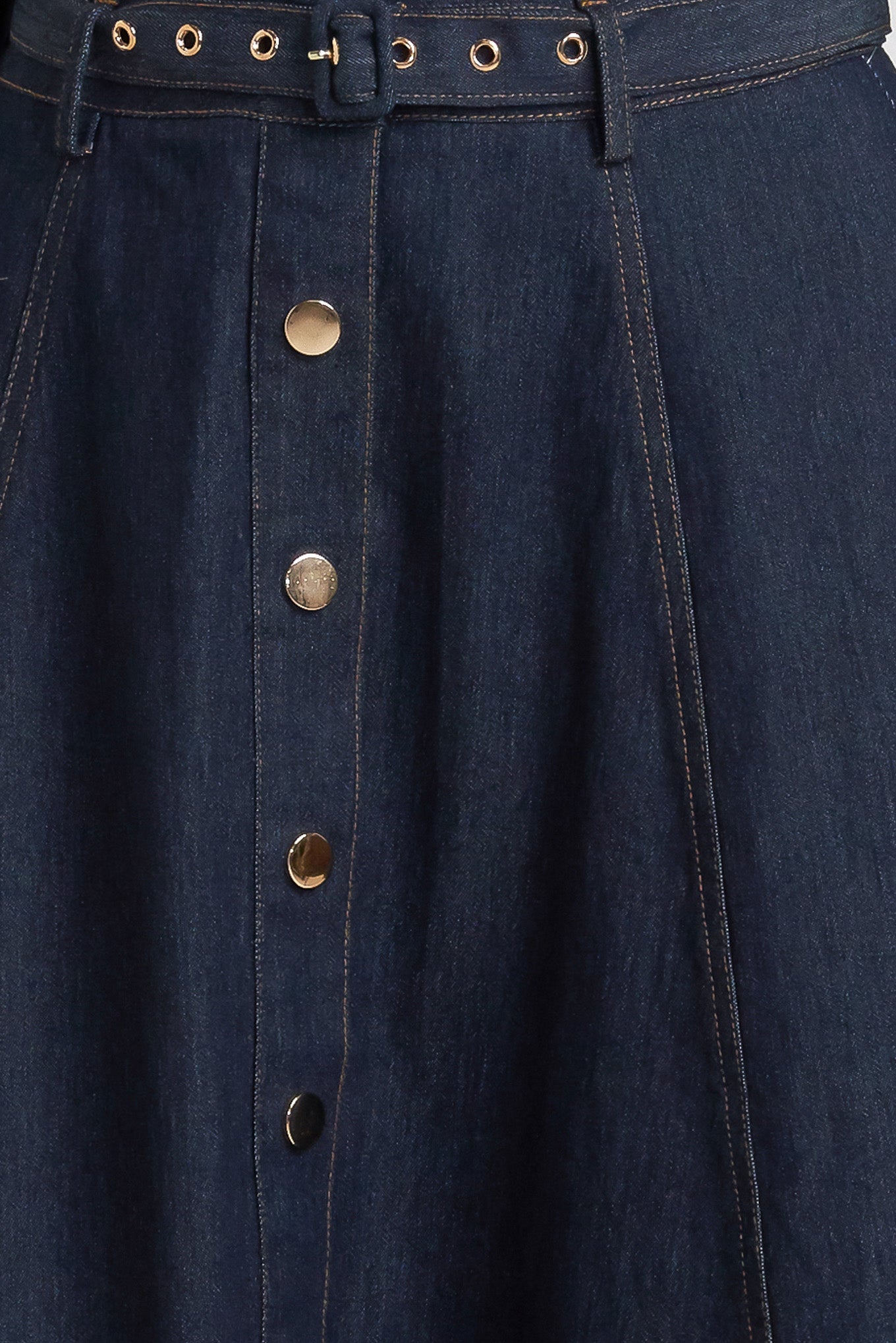 DENIM BALLET CIRCLE SKIRT