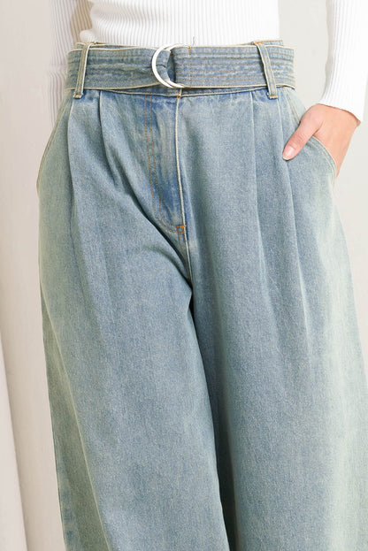 THINK OF ME DENIM PANTS