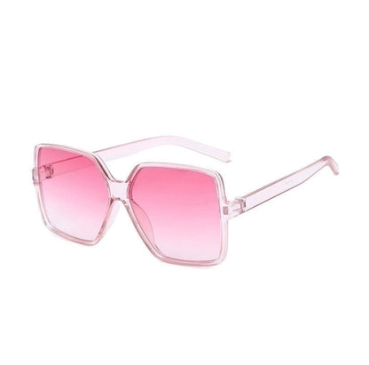 Retro Gradient Square Frame Sunglasses