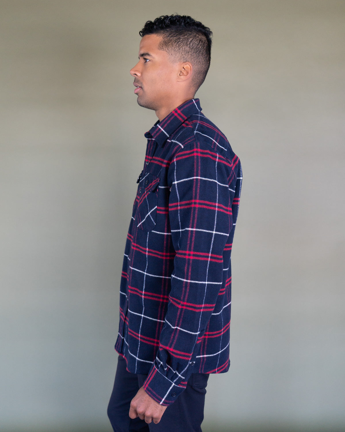 Grand Flannel, Marine Plaid