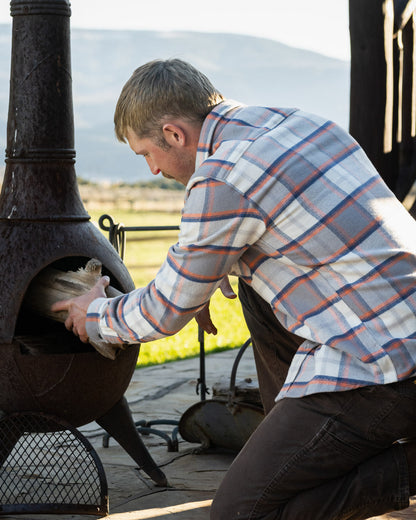 Grand Flannel, Plaid Salmon
